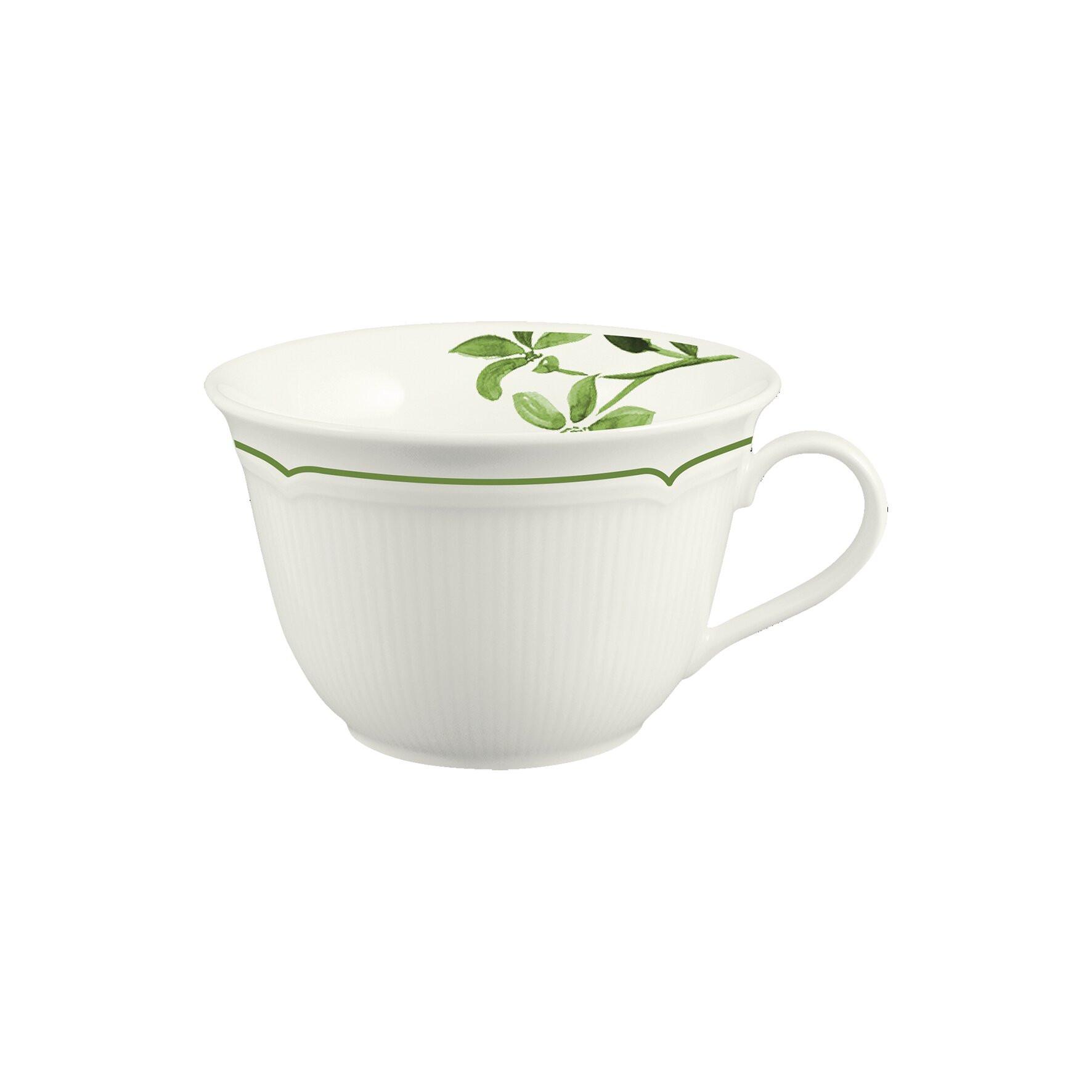 Floral Charm, Tasse mit Relief ø 93 mm / 0,19 l green